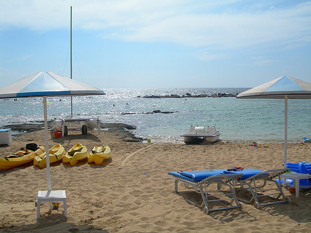 Пляжный отдых, пляж, Кипр